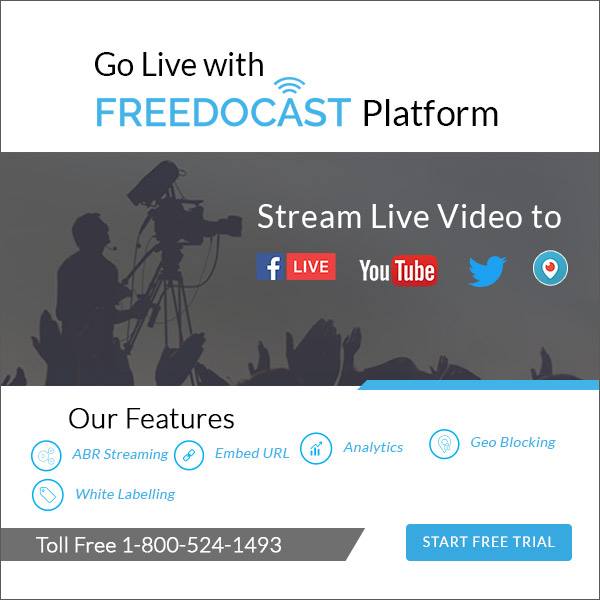 Freedocast - The Live Streaming Platform